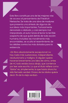 el ocaso de los ídolos-friedrich nietzsche-9788411076685