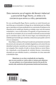 mutaciones: autobiografia intelectual-roger bartra-9788419399885