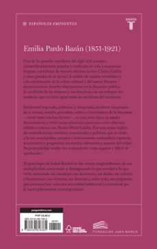emilia pardo bazán (colección españoles eminentes)-isabel burdiel-9788430618385