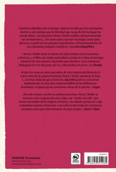 contra la culpabilización-mona chollet-9788449344985