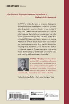 el euro: como la moneda comun amenaza el futuro de europa-joseph e. stiglitz-9788466341585