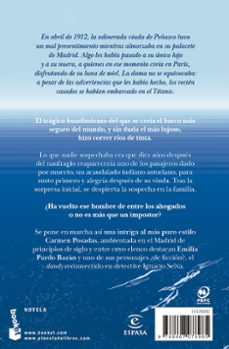 el misterioso caso del impostor del titanic-carmen posadas-9788467078985