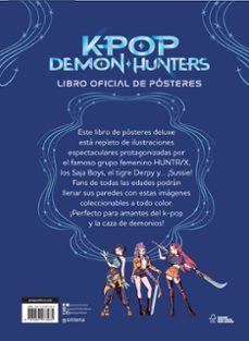 k-pop demon hunters: libro oficial de pósters (k-pop demon hunter s 1)-9791387973285