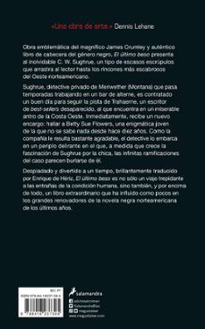 el ultimo beso-james crumley-9788416237395