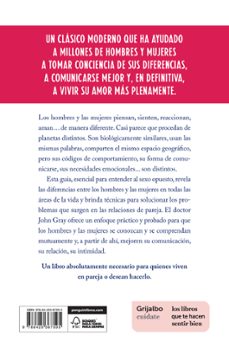 los hombres son de marte, las mujeres son de venus-john gray-9788425367595
