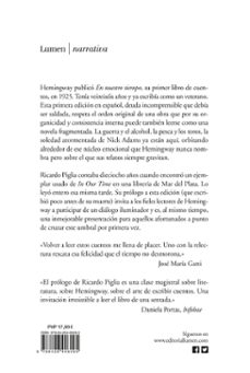 en nuestro tiempo-ernest hemingway-9788426406095