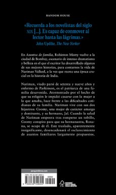 asuntos de familia-rohinton mistry-9788439709695