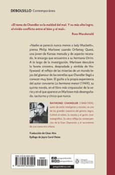 la hermana menor (serie philip marlowe 5)-raymond chandler-9788490328095