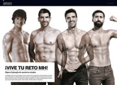 el libro del reto men s health: un cuerpo mas fibrado, fuerte y musculado en 4 meses-9788416449514