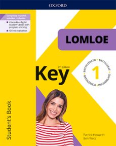 key 1 to bachillerato student s book. lomloe pack-9780190551605