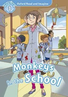 oxford read and imagine 1 monkey in school pack-9780194722605