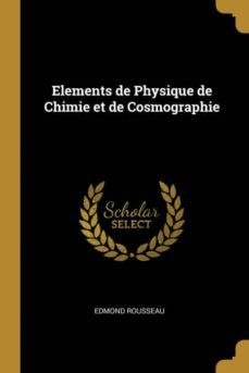 elements de physique de chimie et de cosmographie-9780270051605