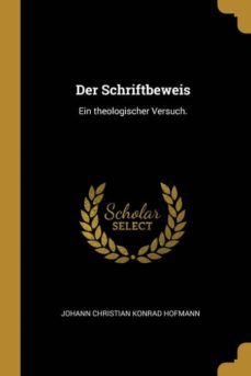 der schriftbeweis-9780274329205