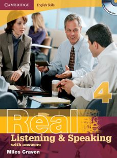 real listening and speaking with answers and audio cd (nivel 4)-miles craven-9780521705905