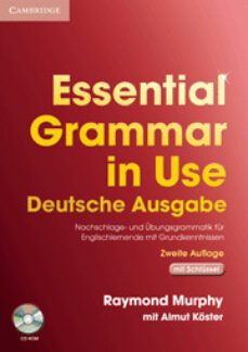 essential grammar in use german edition with answers and cd-rom-9780521714105