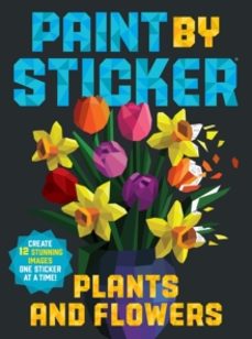 paint by sticker: plants and flowers-workman publishing-9781523515905