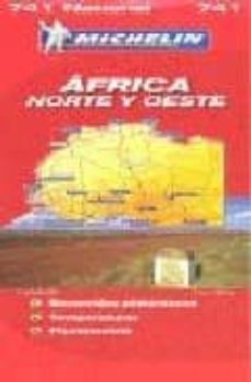 africa norte-oeste (mapas michelin)-9782067118805