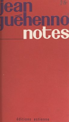 notes (ebook)-jean guehenno-9782307316305