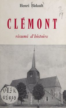 clemont (ebook)-henri bidault-9782307335405