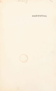 marienthal (alsace) (ebook)-andré-marcel burg-9782307658405