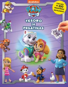 patrulla canina girls - tesoro de pegatinas-9782764375105