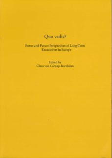 quo vadis? status and future perspectives of long-term excavations in europe (ebook)-9783529093005