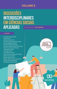 discusses interdisciplinares em ciencias sociais aplicadas (ebook)-vitor medrado-9786527063605