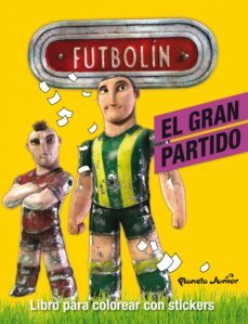 futbolin: el gran partido (libro para colorear con stickers)-9788408116905