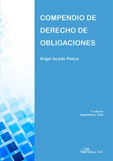 compendio de derecho de obligaciones-angel acedo penco-9788411225205