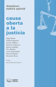 causa oberta a la justicia-domenec subira quinta-9788413033105