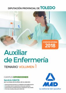 auxiliar de enfermeria de la diputacion provincial de toledo. volumen 1-9788414214305