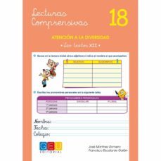 lecturas comprensivas 18-9788415953005
