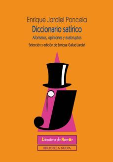 diccionario satirico de jardiel poncela-enrique jardiel poncela-9788416170005