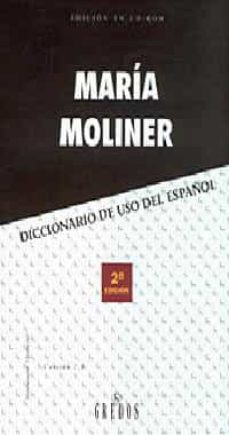 diccionario de uso del español: version 2.0 (cd-rom) (2ª ed.)-maria moliner-9788424923105