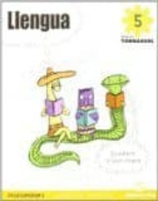 quadern llengua catalana 5º educacion primaria projecte tornassol catala-9788430777105