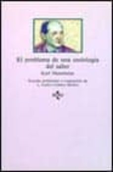 el problema de una sociologia del saber-karl mannheim-9788430918805