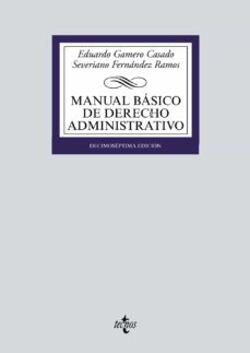 manual basico de derecho administrativo (17ª ed.)-eduardo gamero casado-severiano fernandez ramos-9788430979905