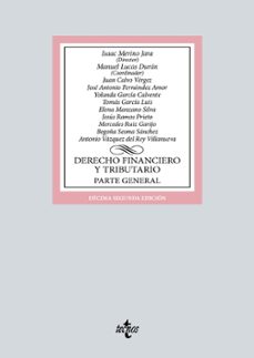 derecho financiero y tributario. parte general-9788430988105