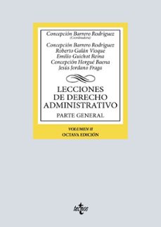lecciones de derecho administrativo (ebook)-concepcion barrero rodriguez-roberto galan vioque-9788430993505
