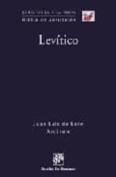 comentarios a la nueva biblia de jerusalen: levitico-9788433020505