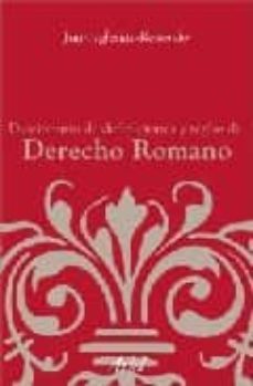 diccionario de definiciones y reglas de derecho romano (2ª ed.)-9788434432505