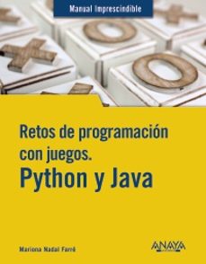retos de programacion con juegos. python y java-9788441549005