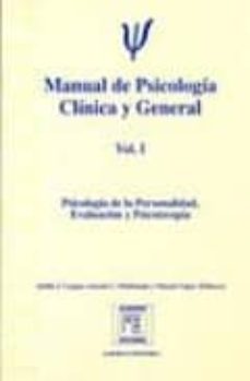 manual de psicologia clinica y general (vol. ii): psicopatologia-adolfo cangas diaz-9788460929505