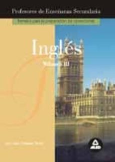 profesores de enseñanza secundaria: ingles: temario (t. iii)-jose luis estefani-9788466503105