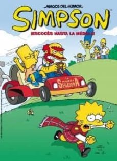 magos del humor simpson nº37: ¡escoces hasta la medular!-9788466652605