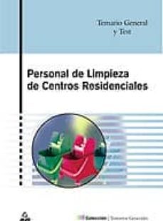 personal de limpieza de centros residenciales. temario general y test-9788467694505