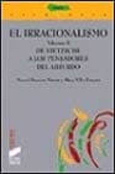de nietzsche a los pensadores del absurdo-manuel suances marcos-alicia villar ezcurra-9788477387305