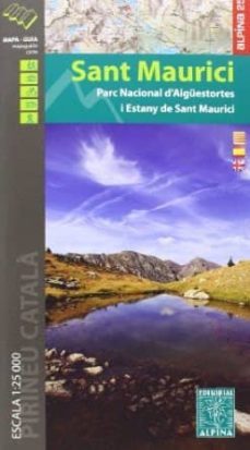 sant maurici mapa i guia excursionista-9788480905305