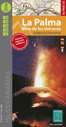 la palma. ruta de los volcanes - caldera de taburiente 1:25.000-9788480909105