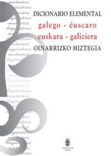 diccionario galego-euscaro, euskara-galiziera-isaac fernandez fernandez-9788481584905